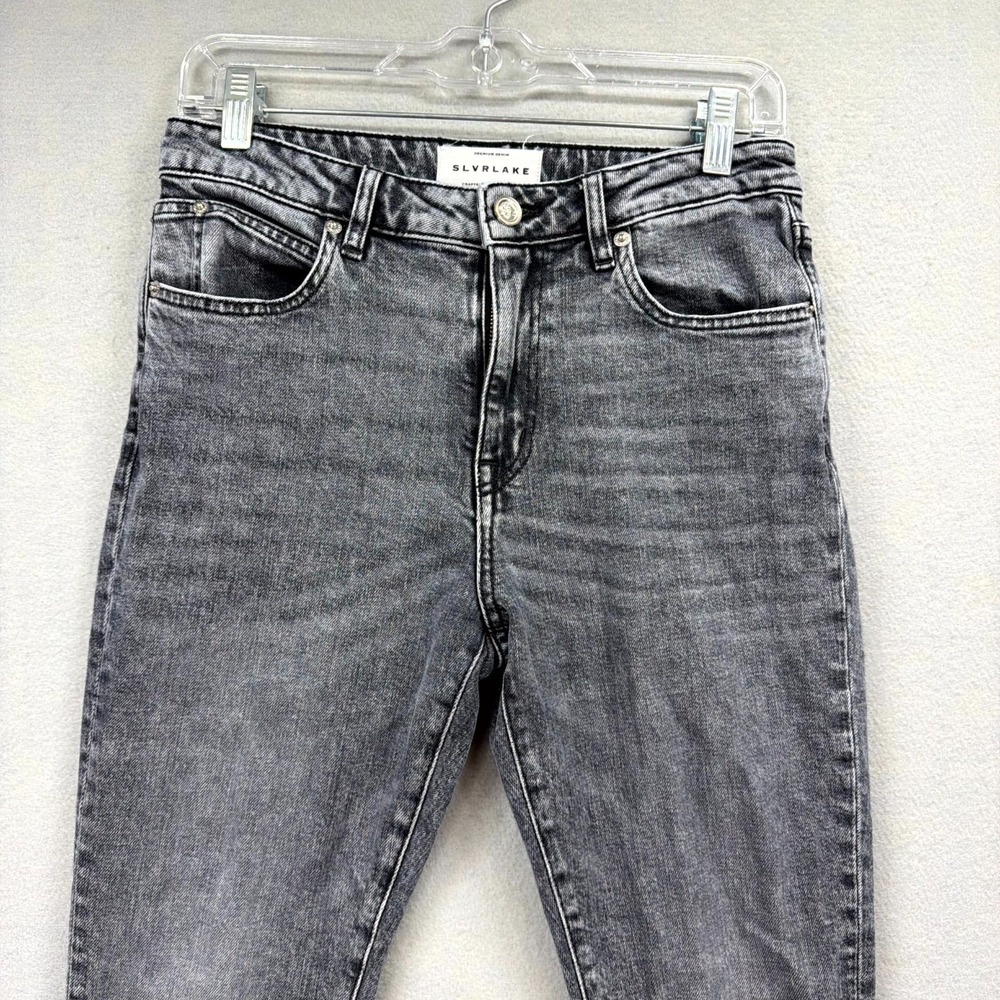 Slvrlake Lou Lou Jeans Womens 28 Fits 29x26* Gray Premium Denim Pants Skinny Leg